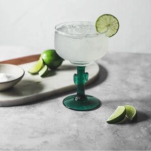 Libbey Cactus Margarita Glasses,
16-ounce, Set of 4 - Set of 4